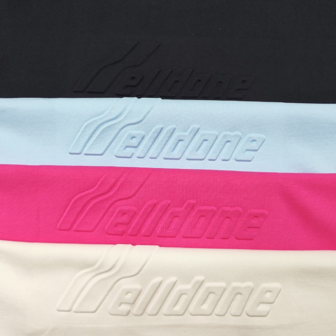 WE11D0NE TRACK Embossed Banner T-Shirt