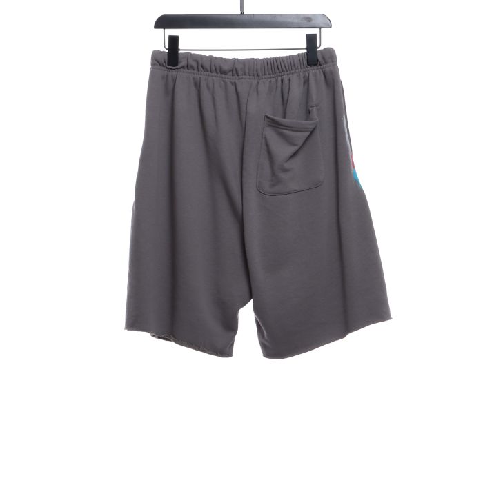 GALLERY DEP hand-painted graffiti splash ink curly edge destruction shorts