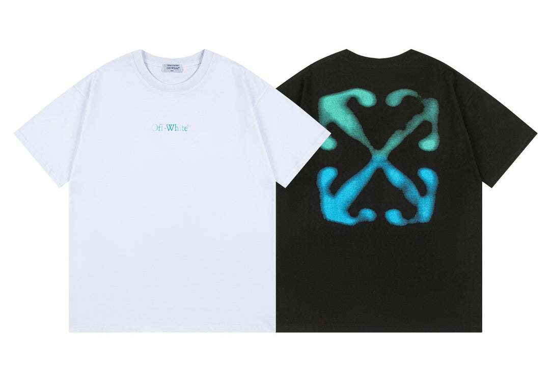 Off-White Green Blue Arrow T-Shirt