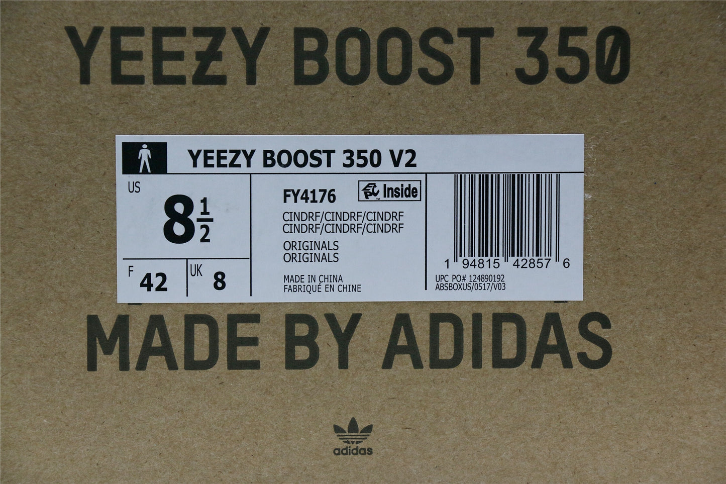 2020 Yeezy 350 V2 Cinder Reflective (Ln5 A1)