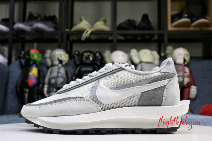 Nike LD Waffle Sacai White Grey