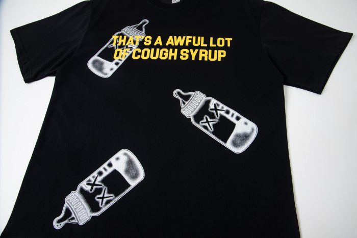 THAT'S A AWFUL LOT OF COUGH SYRUP Baby Bottle Tee