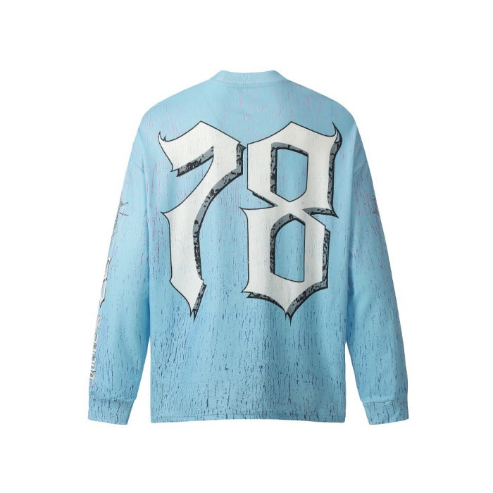 Saint Mich@el Tears 78 Full Print Long Sleeve