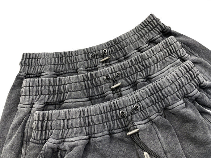 R3present x FOG Washed Solid Color Bermuda Shorts