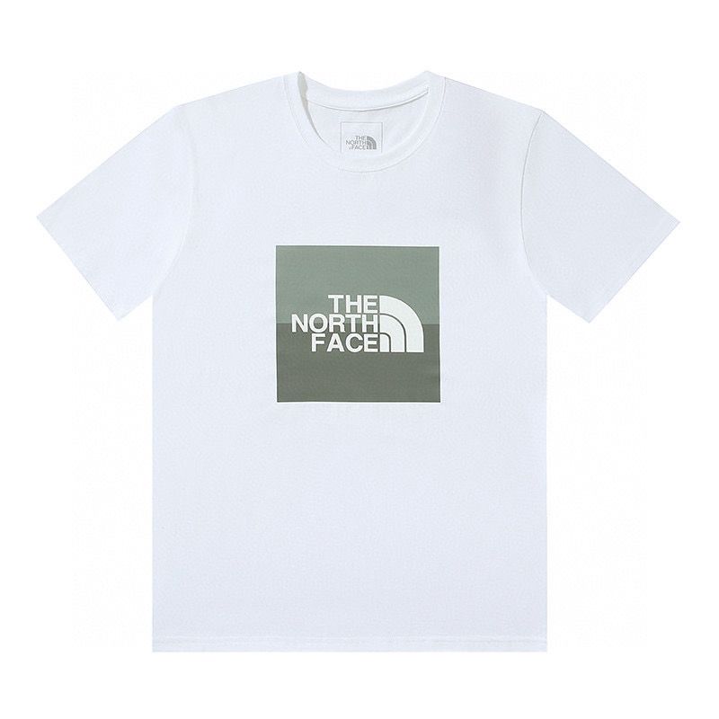 New square logo print tshirt
