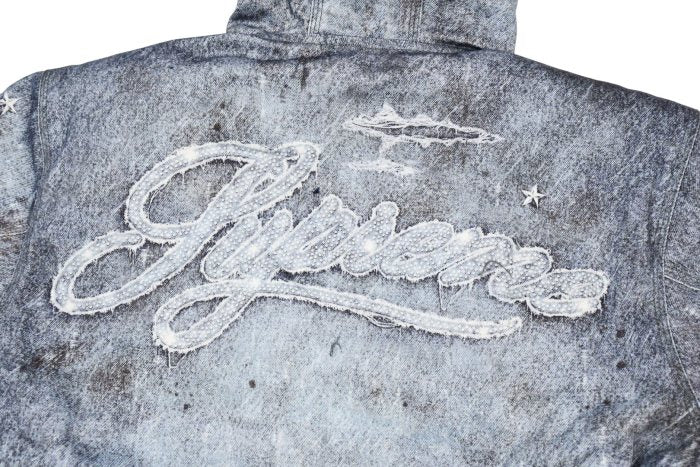 Suprem3 HJR TROMPE L'OEIL HOODED WORK JACKET