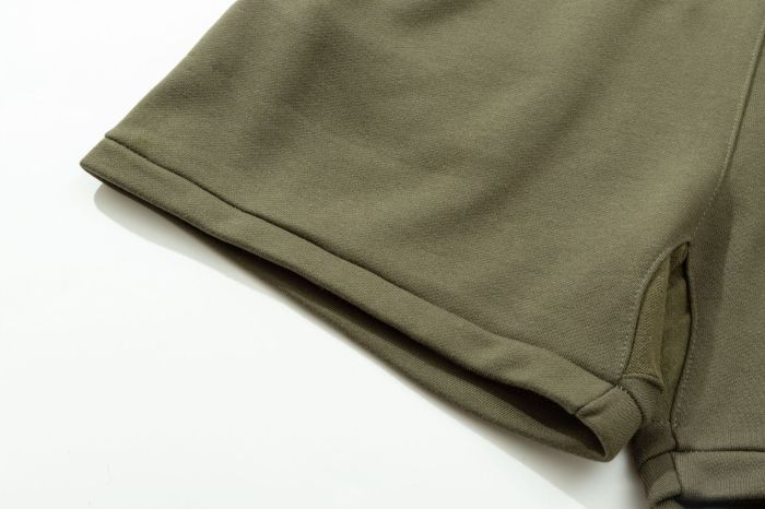 FOG Essentials 2025 Flocked Arch Letter Casual Loose Shorts