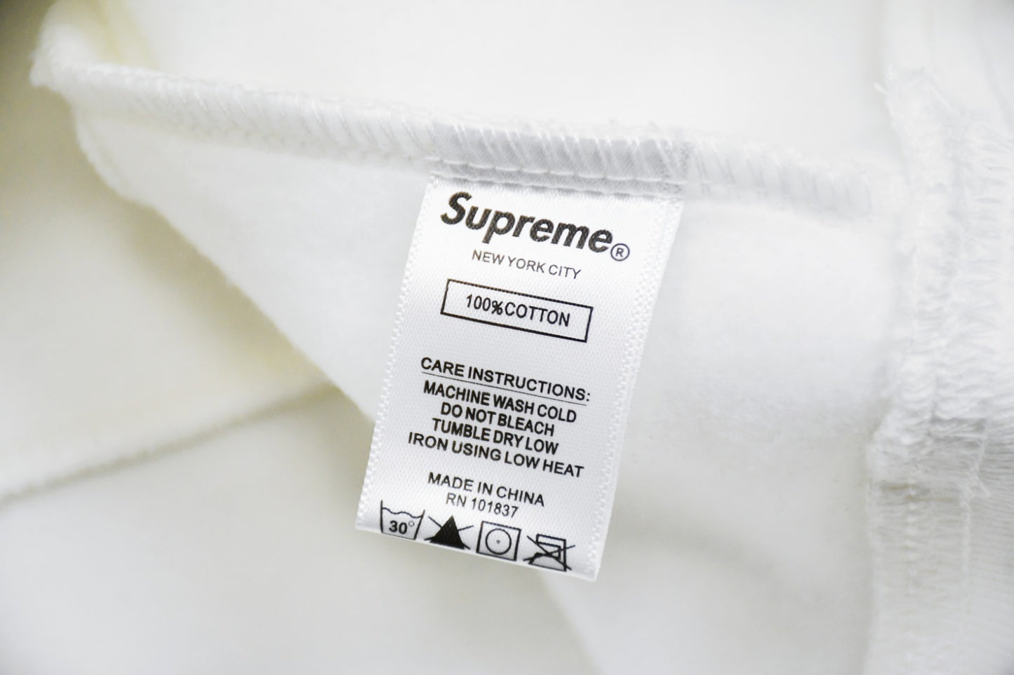 Suprem3 CDG Split Box Logo Sweatshirt