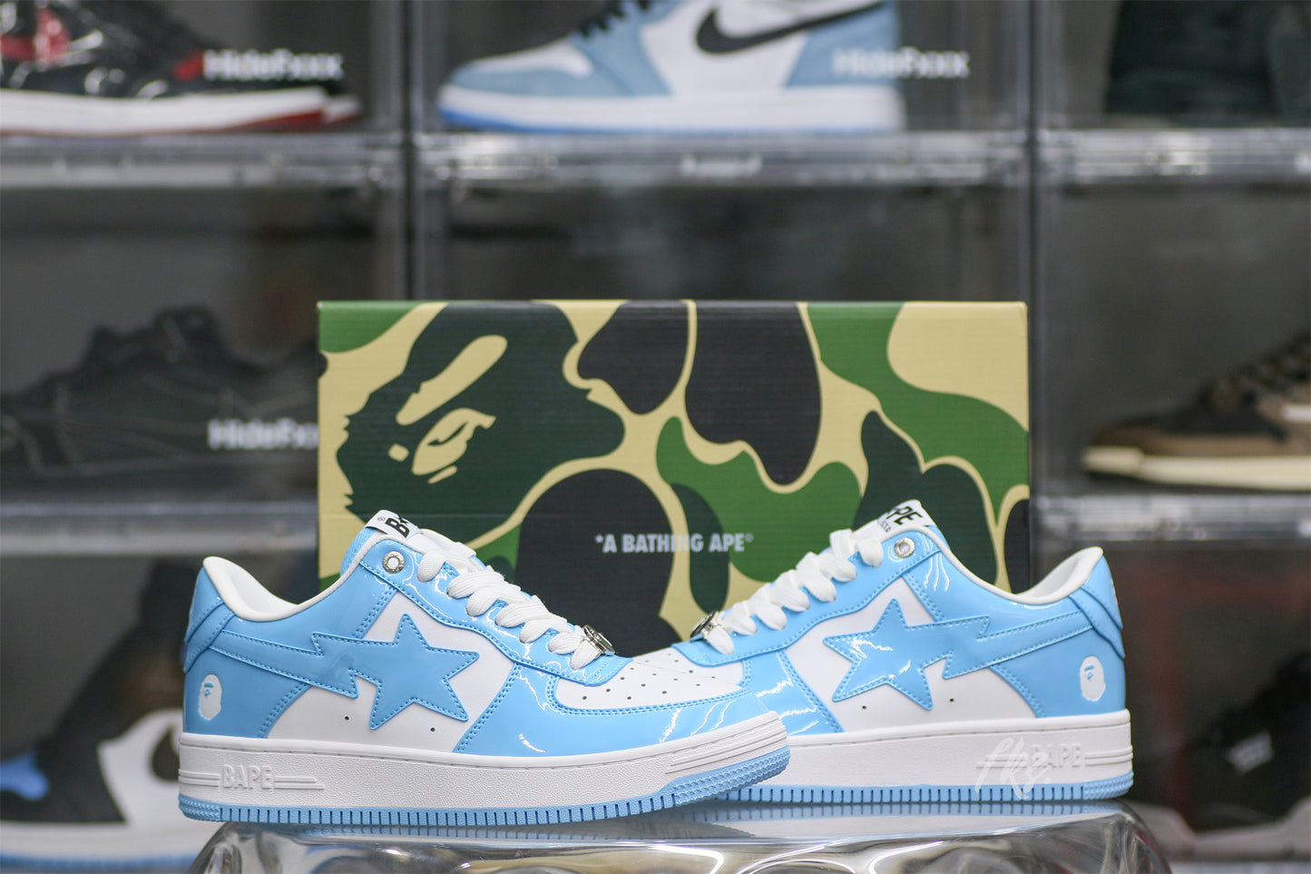 A Bathing Ape Bape Sta Low Blue 2021