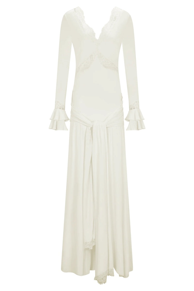 Slim-Fitting Maxi Dress