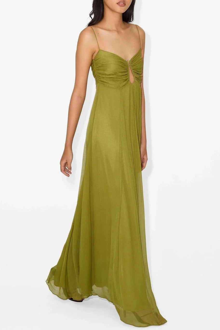 Flou Olive Morea Maxi Dress