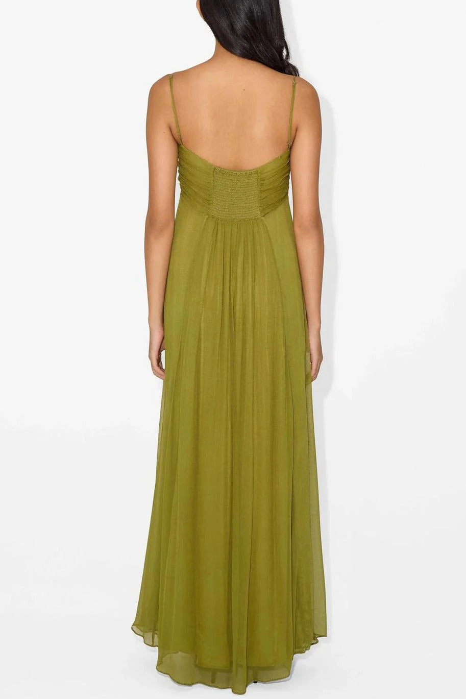 Flou Olive Morea Maxi Dress