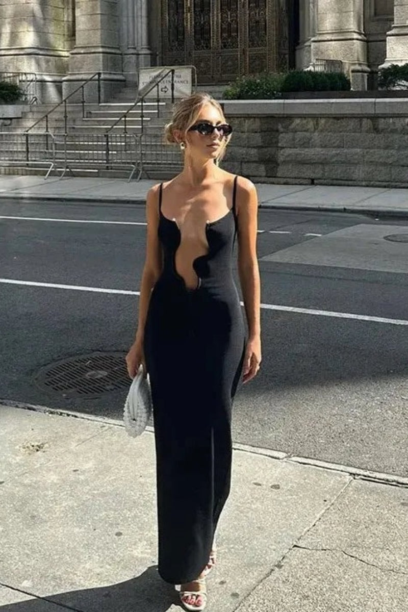 Elegant Cut-Out Maxi dress