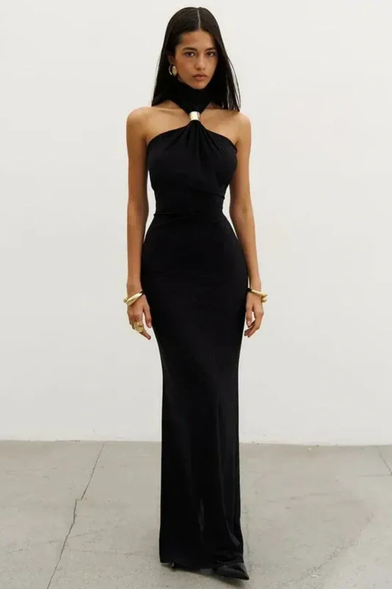 Sexy Off-shoulder Long Evening Maxi Dress