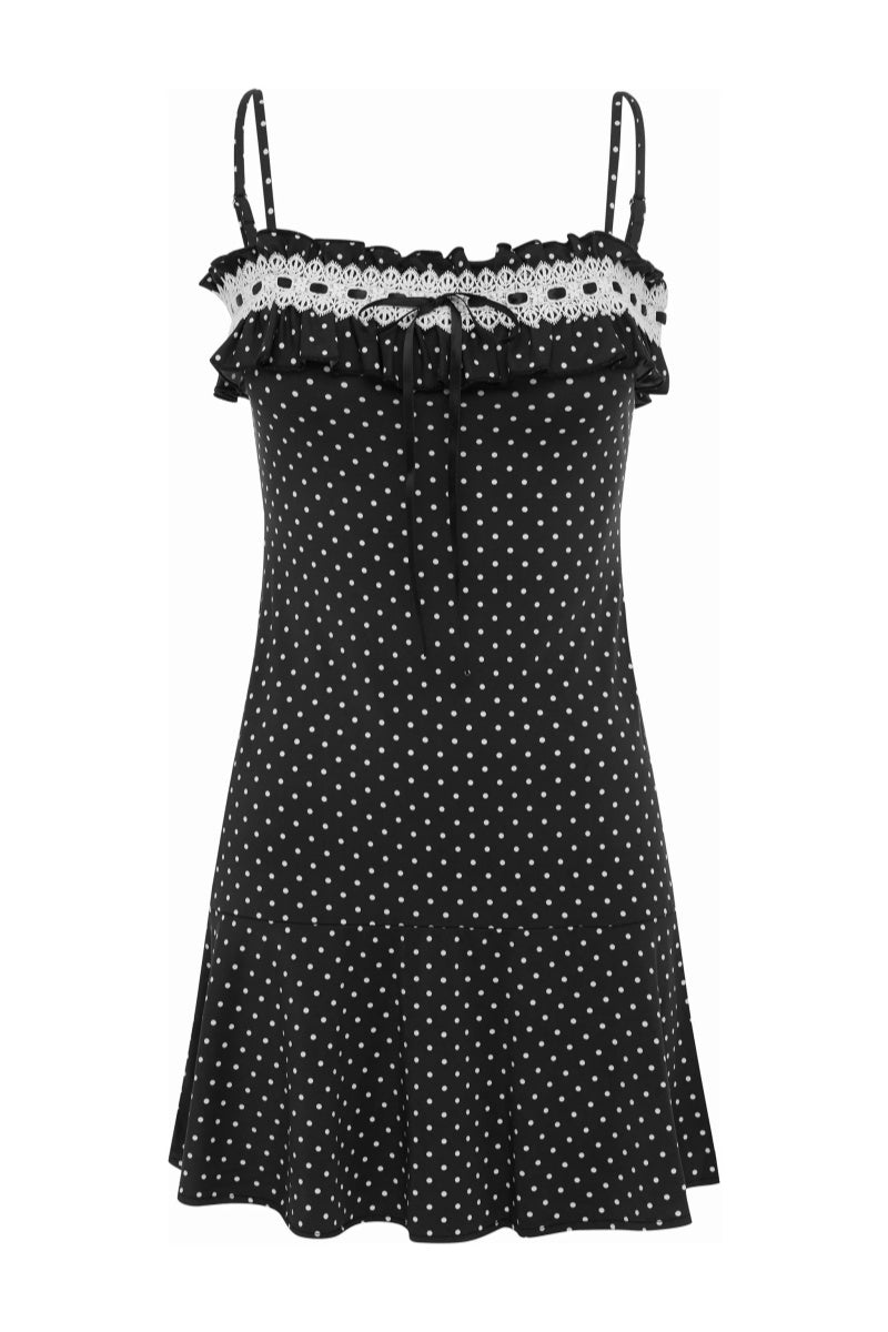 Zoe Polka Dots Mini Dress