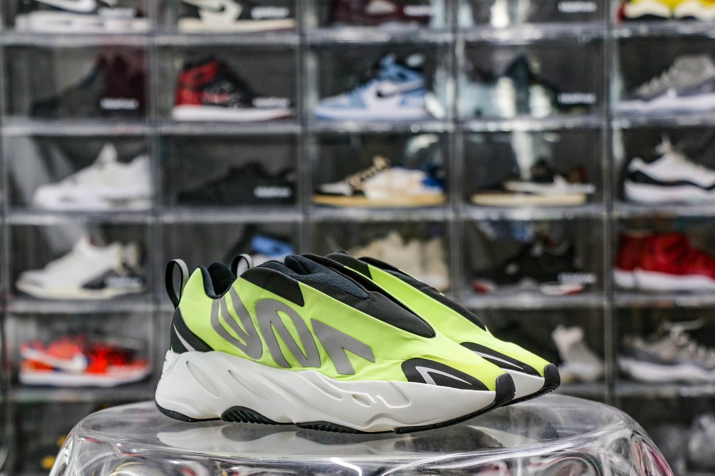 Adidas Yeezy Boost 700 MNVN Laceless Phosphor