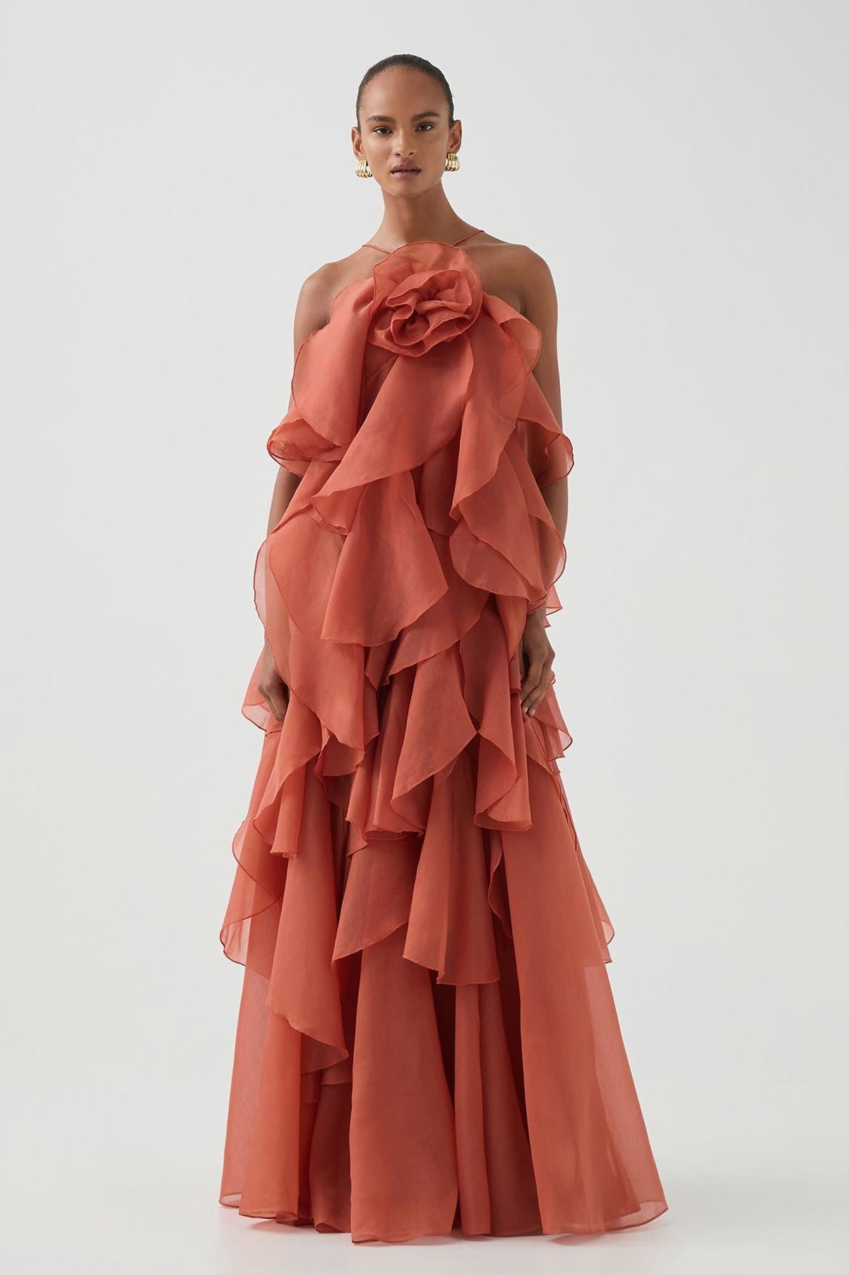 Tartar Castle Stacks Maxi Dress