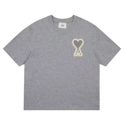 New arrival cotton tee Patch letters