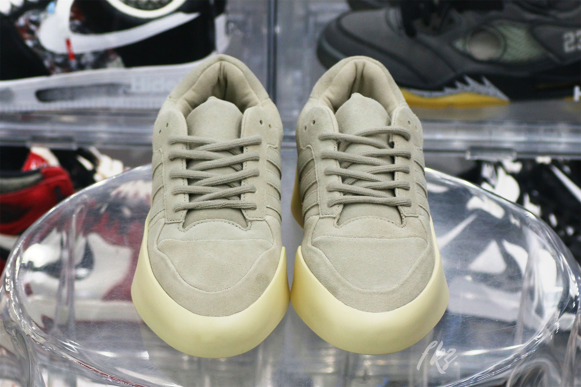 Fear of God x adidas Rivalry Low 86 Dusty Beige