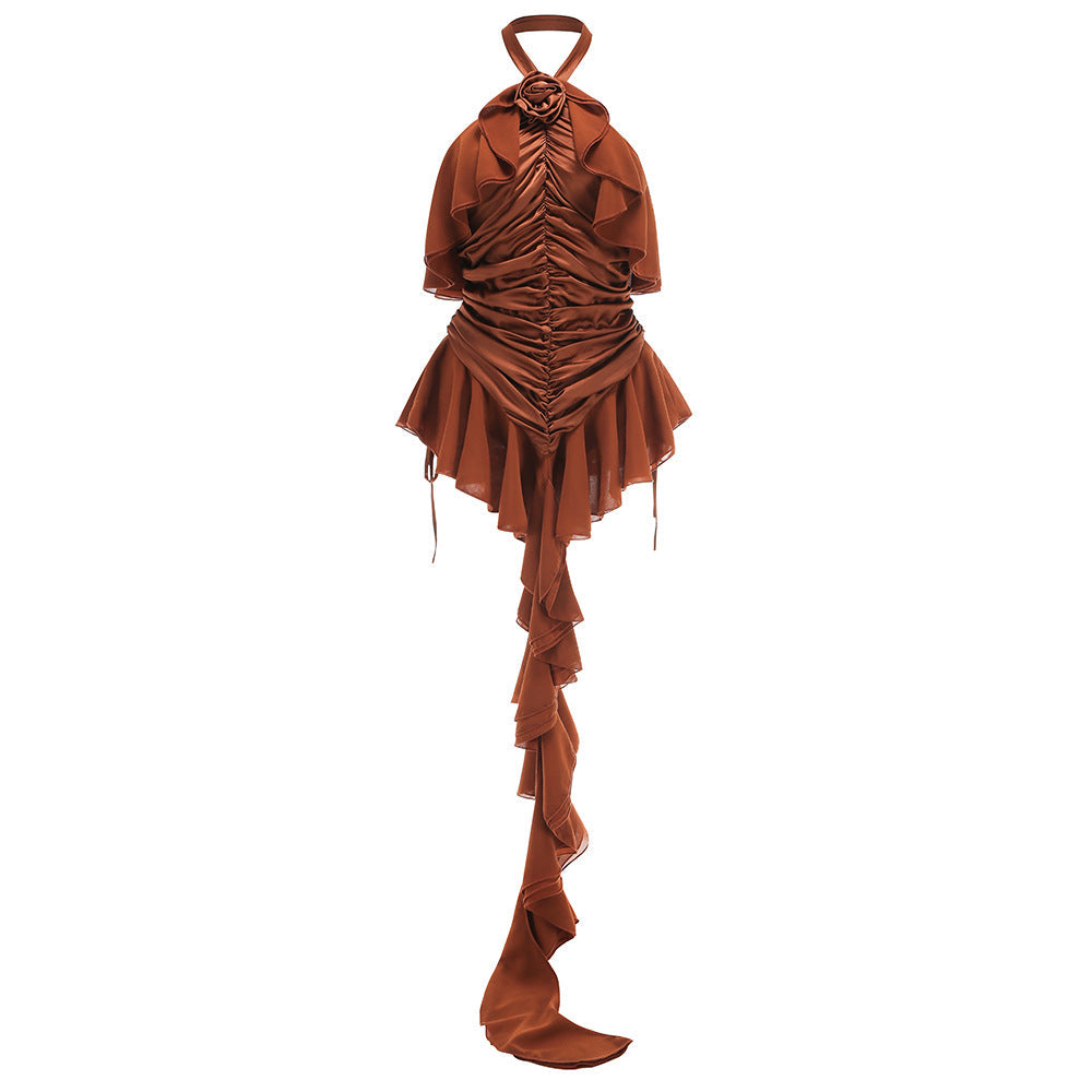 Rose Whisper Thai Chic Mini Dress