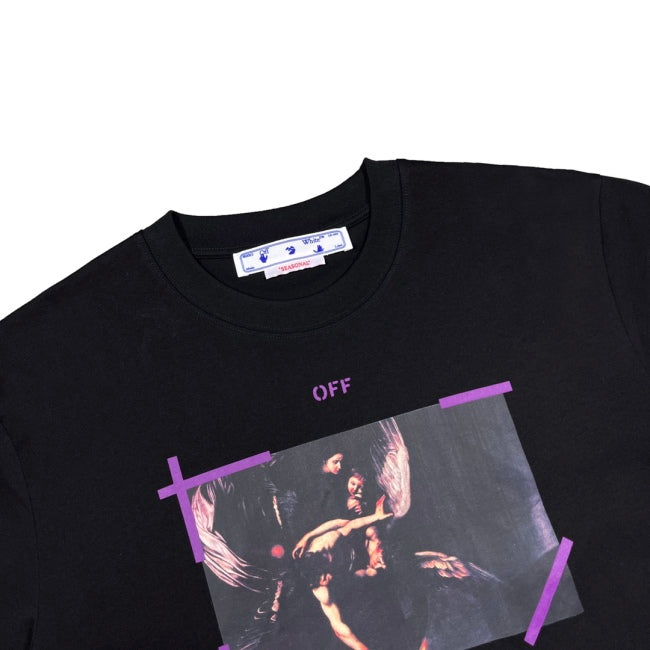 Ow Purple Arrow religious short sleeves