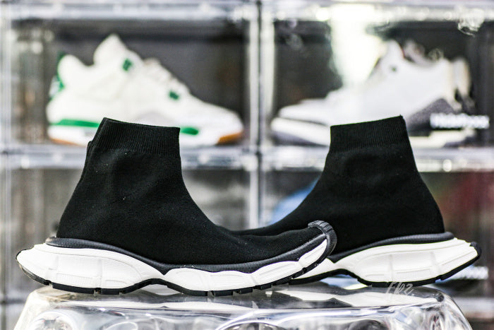 Balenciag* 3XL Sock Sneaker 'Black White'