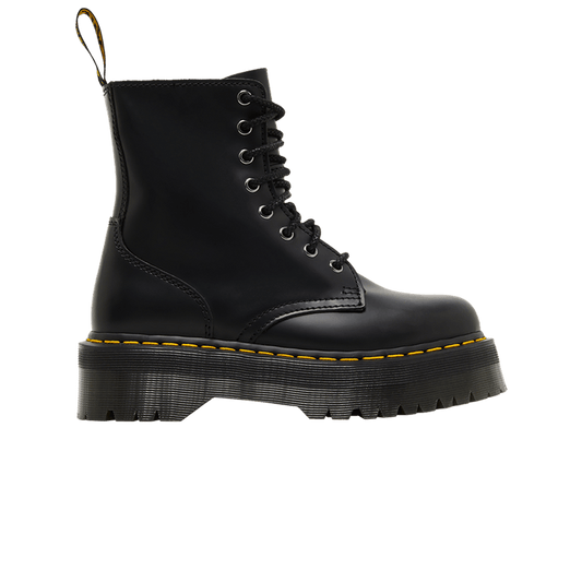 Dr. Martens Jadon Platform Boots Black Smooth Leather