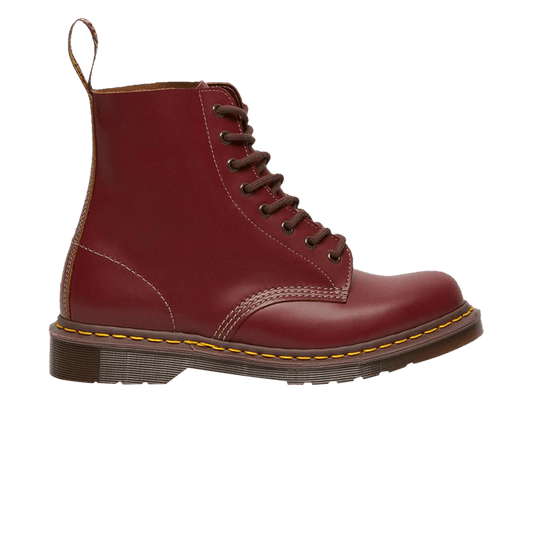 Dr. Martens 1460 Vintage Made In England Lace Up Boot Oxblood Quilon