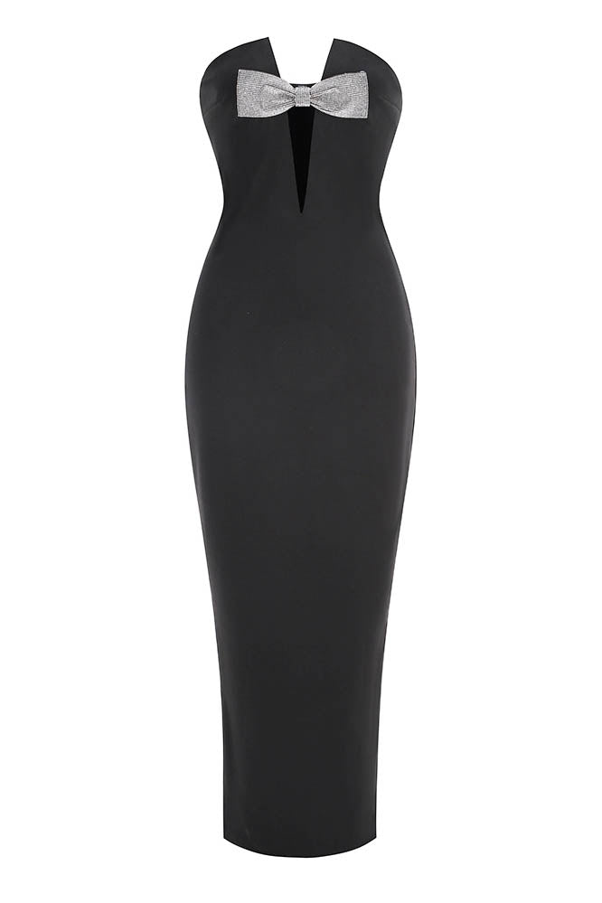 Noir Grace Maxi Dress
