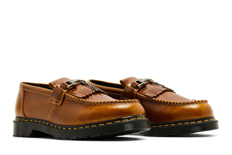 Dr. Martens Adrian Bone Snaffle Analine Loafer Mustard Brown