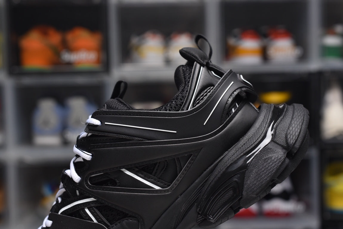Balenciag* Track Sneaker 'Black White'