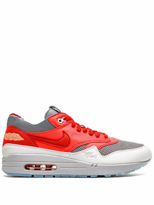 Nike x CLOT Air Max 1 "K.O.D. - Solar Red" sneakers