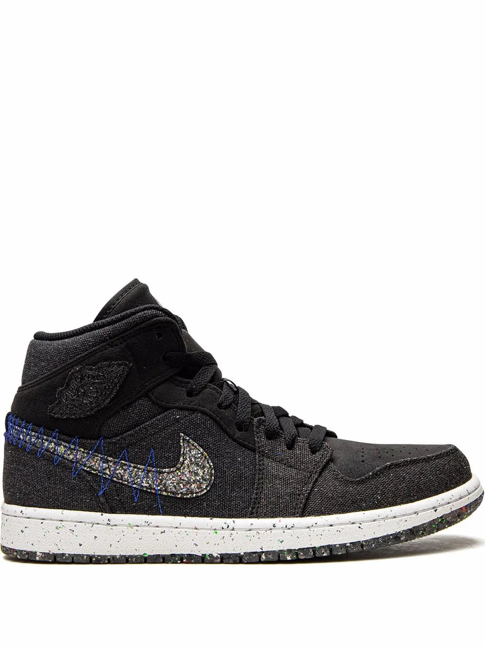 Jordan 1 Mid "Crater Black" sneakers