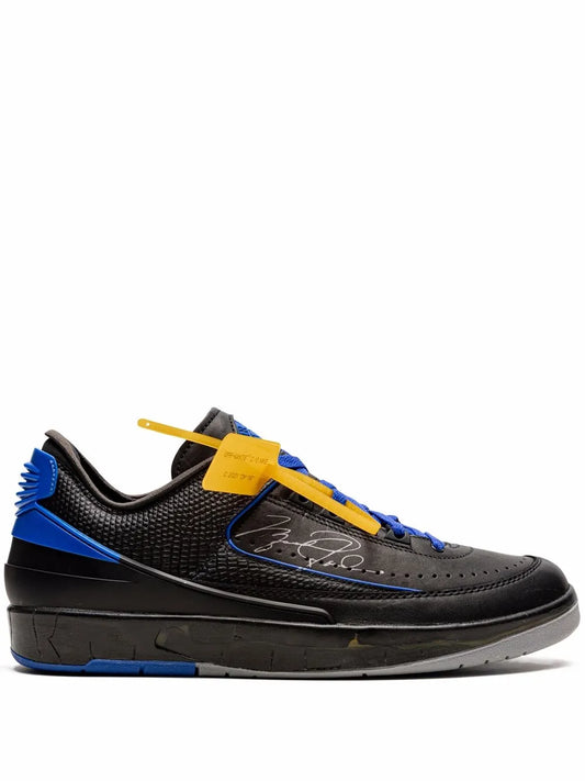 Jordan x Off-White Air Jordan 2 Retro Low OG SP "Black/Blue" sneakers