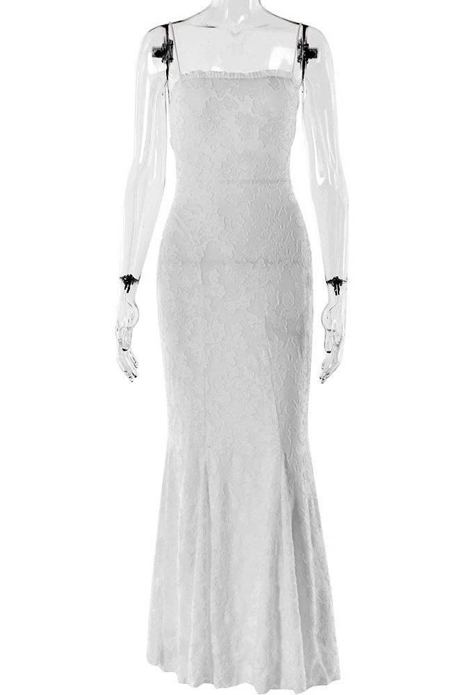 Tied Allure – Backless Slim Dress