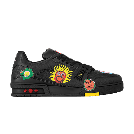 Louis Vuitton x Yayoi Kusama Trainer Black Print
