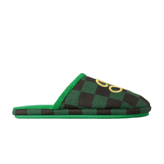 Louis Vuitton LV Palace Slipper Damier Pop Green
