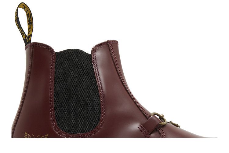 Dr. Martens 2976 Snaffle Chelsea Boots Needles Cherry Red