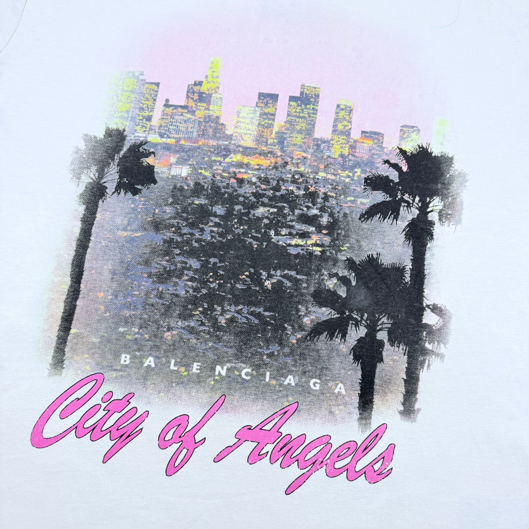 Balanciag@ Los Angeles Night View Tee