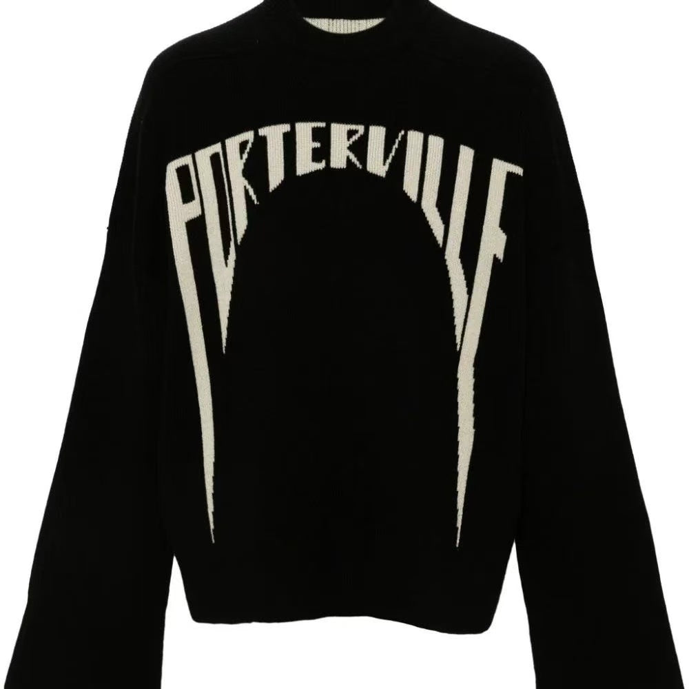 Classic black sweater
