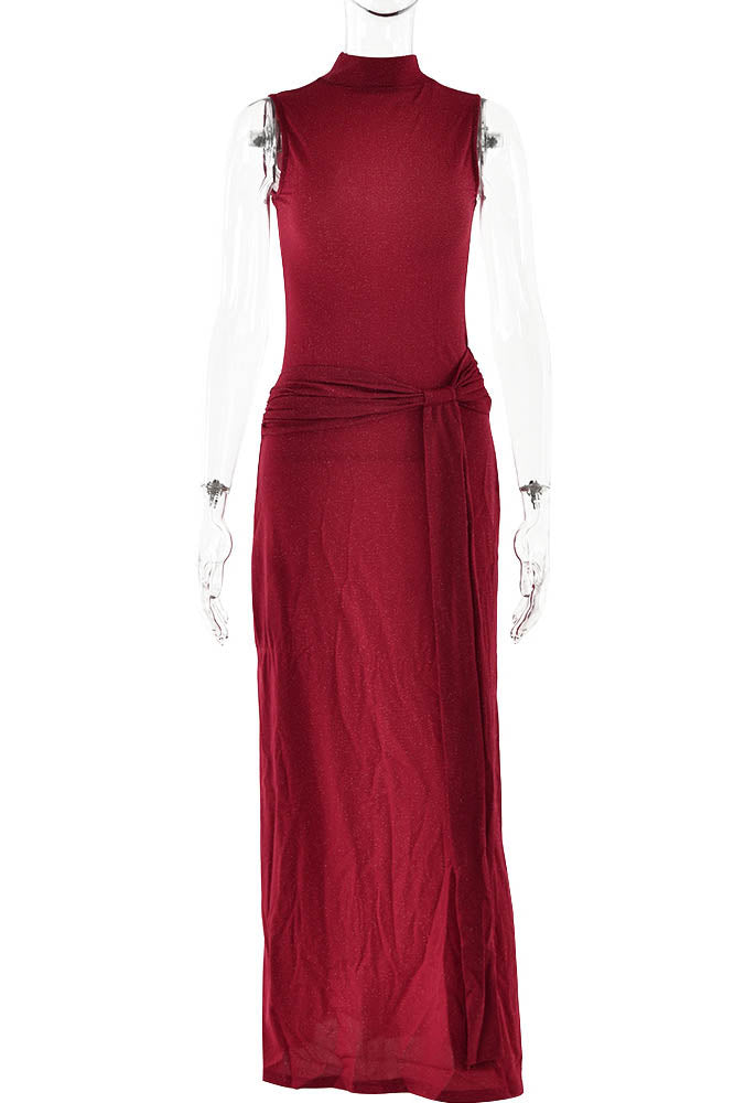 Veil of Pink – Mesh Allure Dress