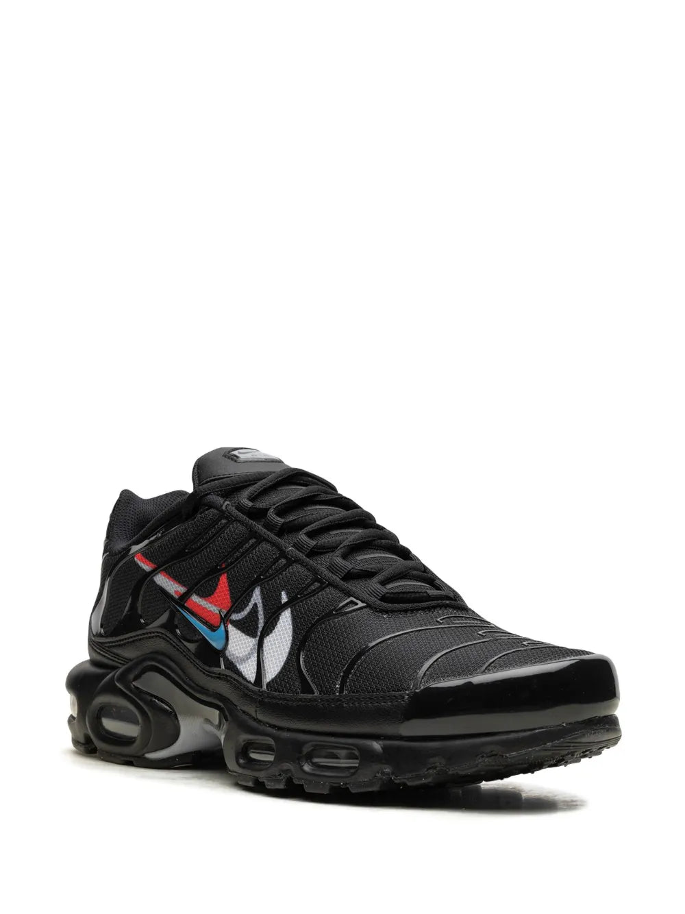 Nike Air Max Plus "Multi Swoosh Black/Bright Crimson" sneakers