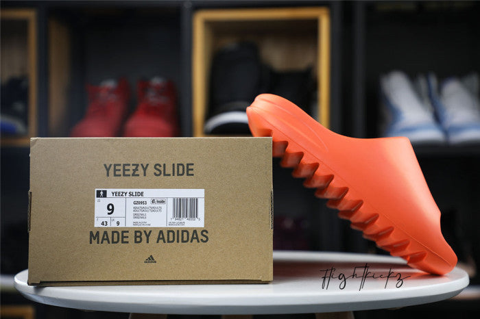 Yeezy Slides Enflame Orange 2021 GZ0953（A1 Batch）