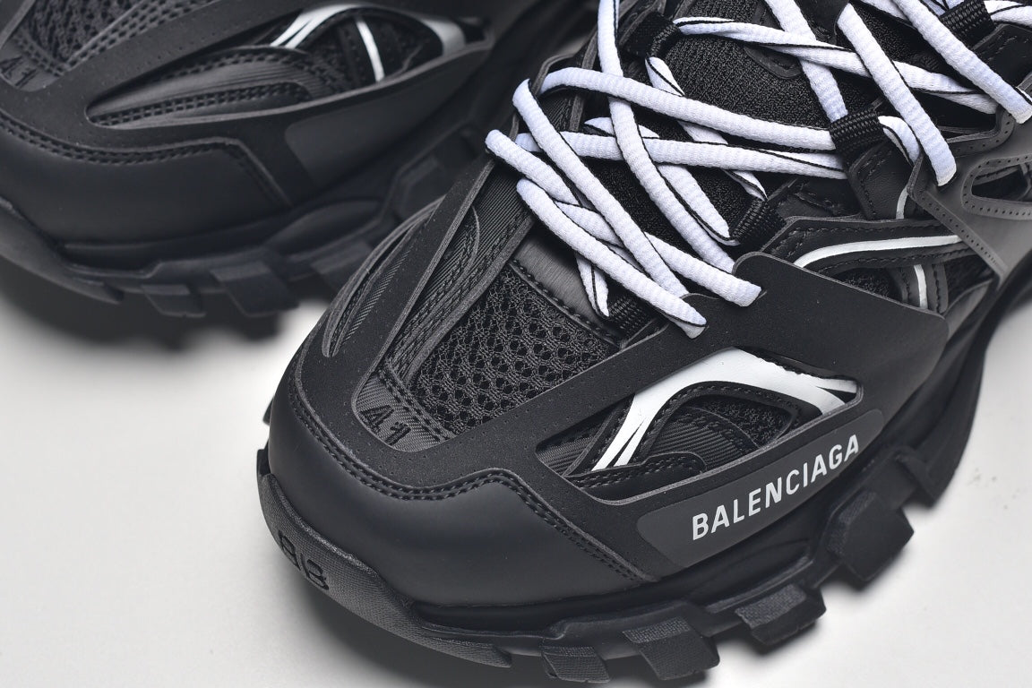 Balenciag* Track Sneaker 'Black White'