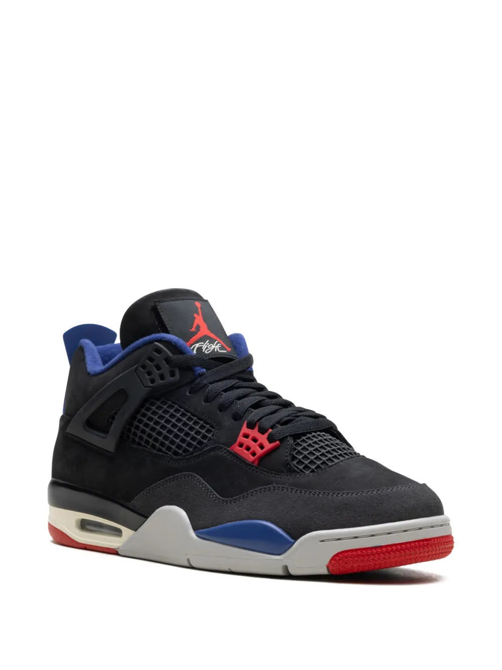 Jordan Air Jordan 4 "Rare Air - Black/Fire Red/Deep Royal Blue/Dark Smoke Grey/Tech Grey" sneakers