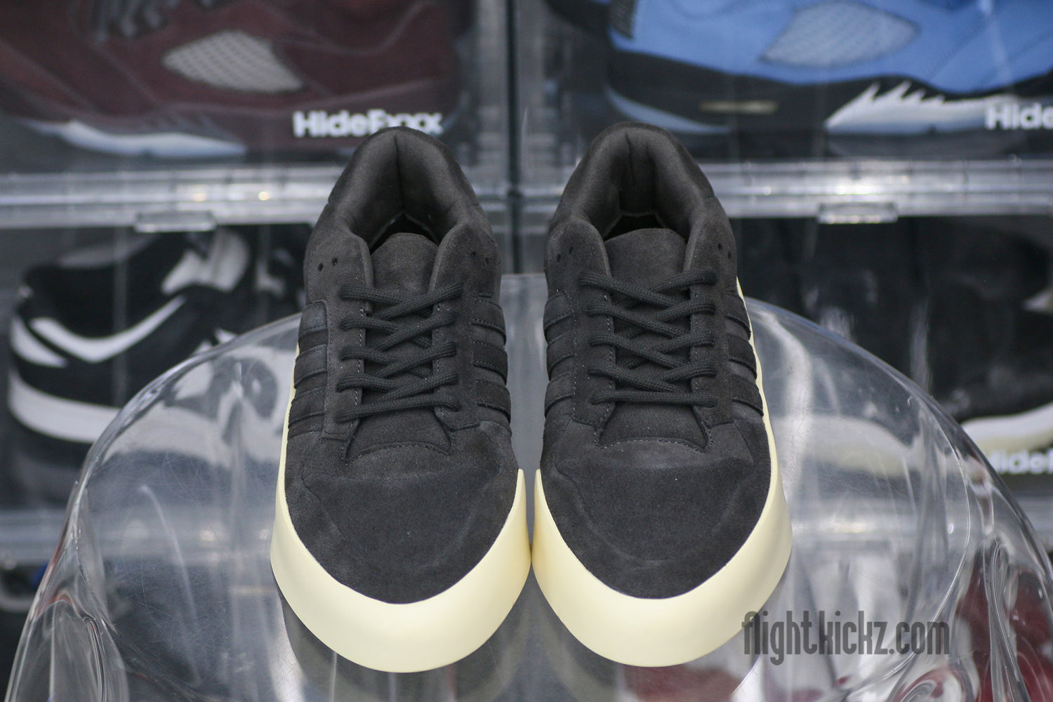 Fear of God x adidas Rivalry Low 86 Core Black