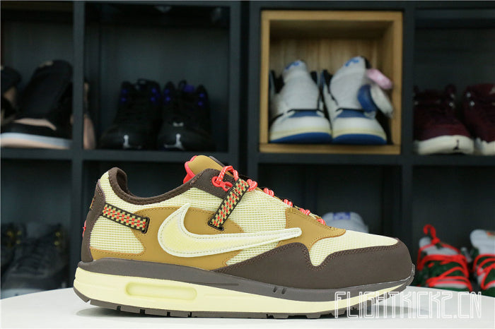 Travis Scott x Nike Air Max 1 “Cactus Jack” Baroque Brown