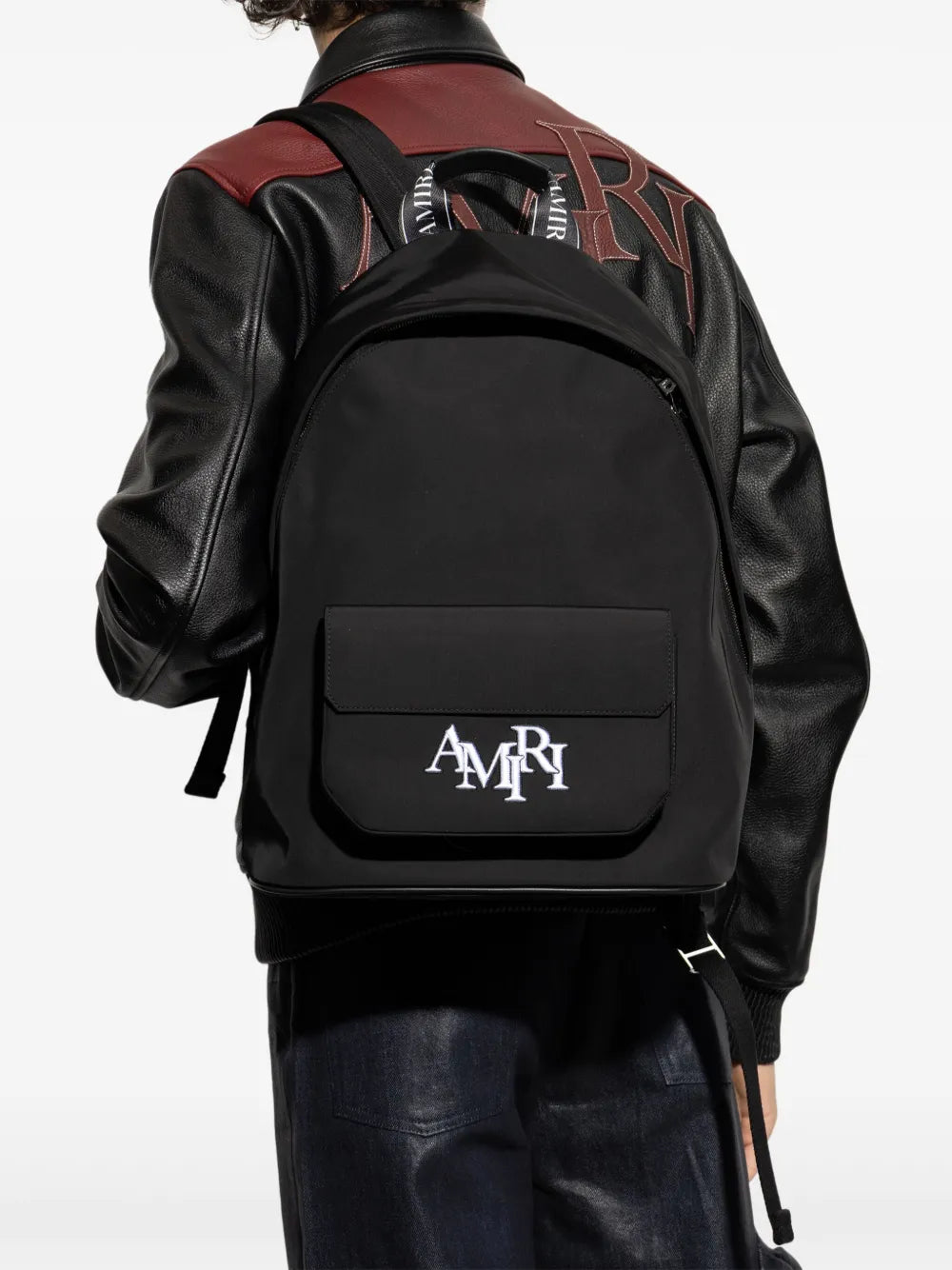 AMIRI logo-embroidered backpack
