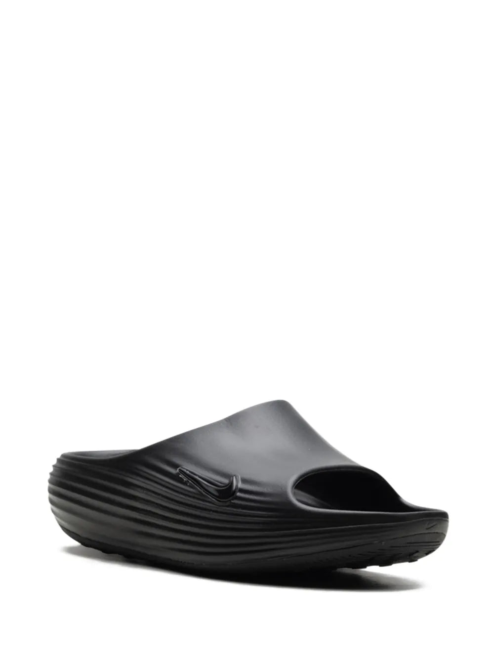 Nike ReactX Rejuven8 "Triple Black" slides