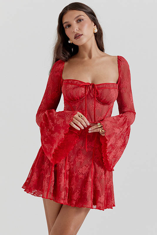 Midnight Muse Strapless Mini Dress